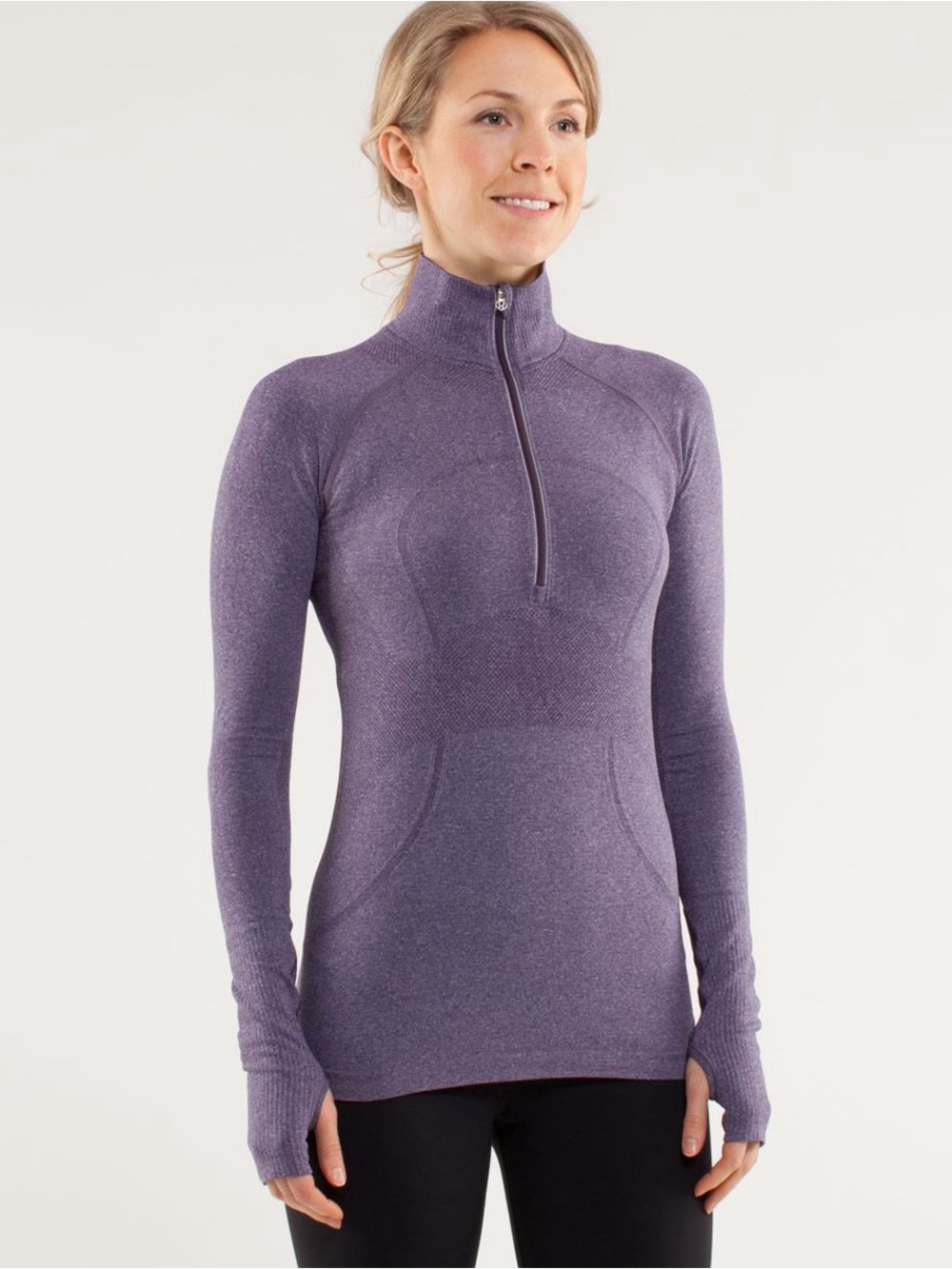 Lululemon Swiftly Tech 1/2 Zip hoodie 
Concord Grape